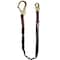 Frontline Combat 6' Single Leg Rebar Hook End Lanyard with Internal Shock Absorber LIS61R - alternate 1